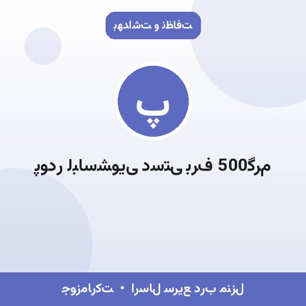پودر لباسشویی دستی برف 500گرم